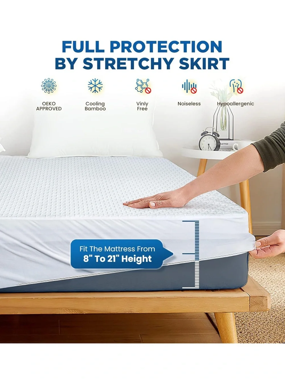 Brand new queen size Waterproof Mattress Protector